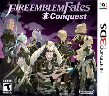Fire Emblem Fates - Conquest (Europe) box cover front